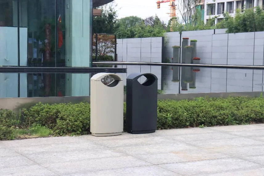choose the right recycling bin colors to match project design