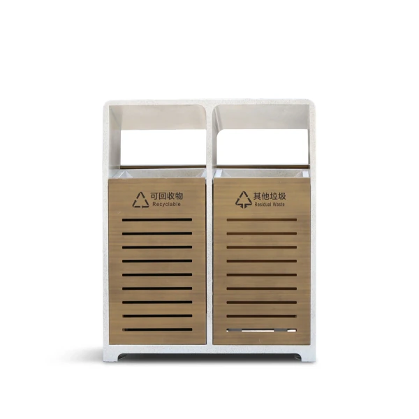 repair or replace outdoor trash bins