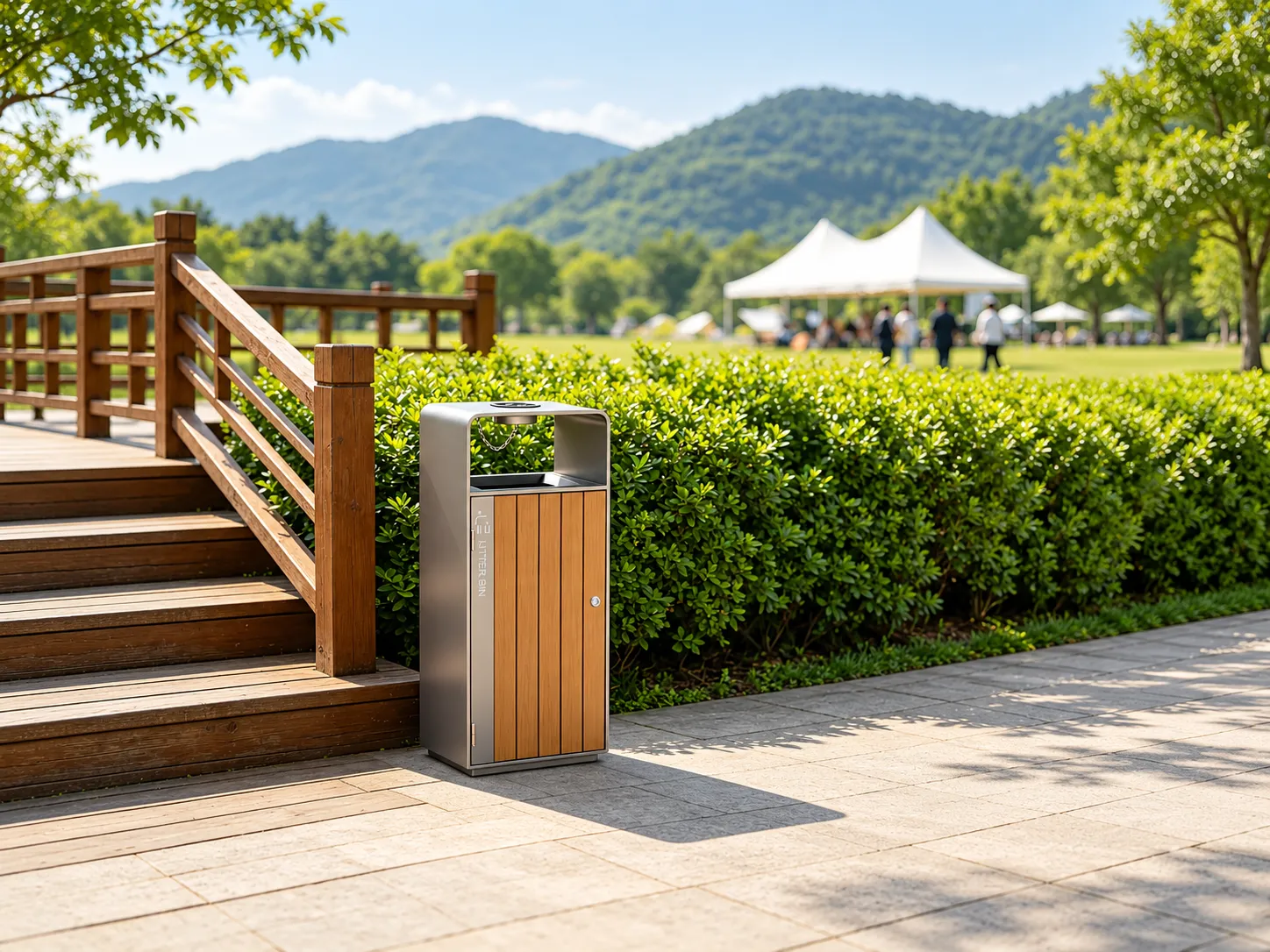 OTM-02C Stainless Steel Trash Receptacle.webp